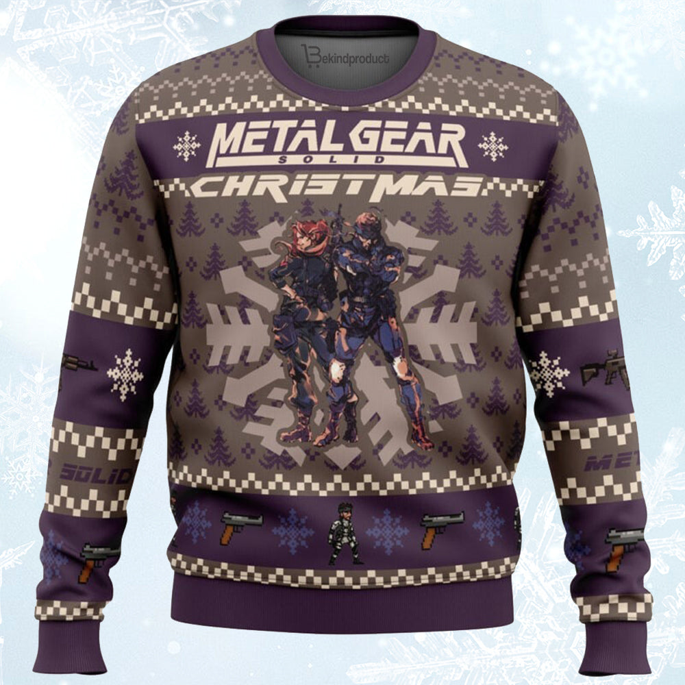 Christmas Metal Gear Solid Ugly Christmas Sweater For Men & Women Christmas Gift Sweater BH079 - WeCustomit