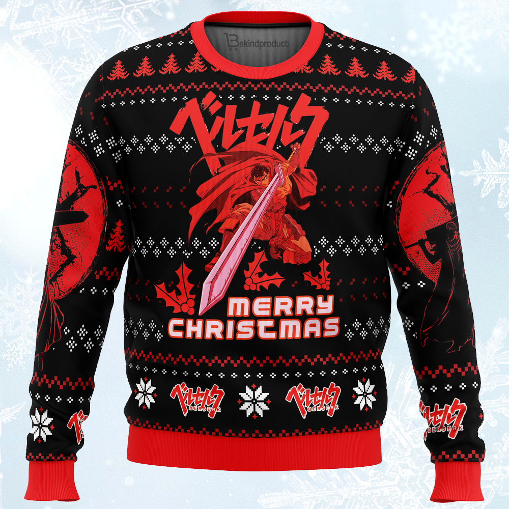Christmas Red Guts Ugly Christmas Sweater For Men & Women Christmas Gift Sweater PT008 - WeCustomit
