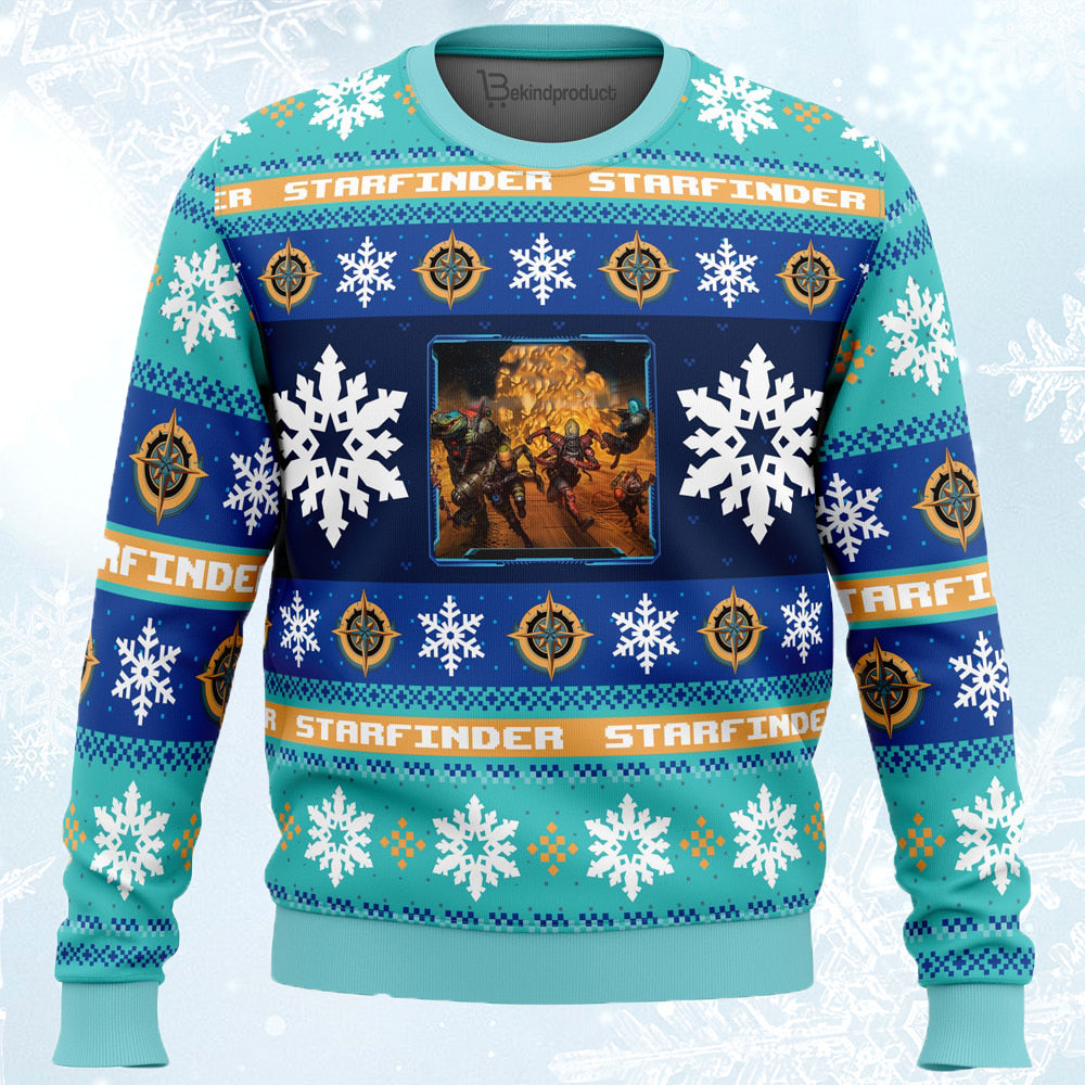 Christmas Starfinder Ugly Christmas Sweater For Men & Women Christmas Gift Sweater PT639 - WeCustomit