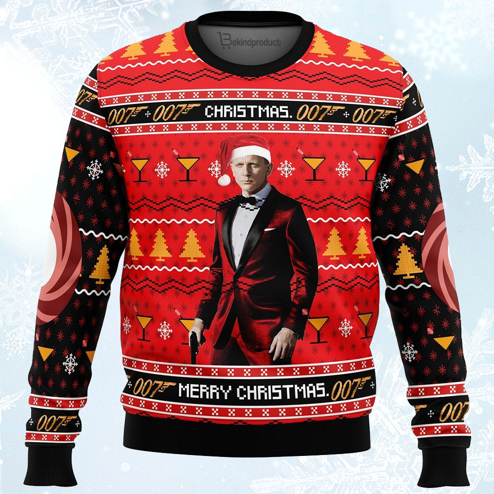 Christmas, Merry Christmas 007 Ugly Christmas Sweater For Men & Women Christmas Gift Sweater PT369 - WeCustomit