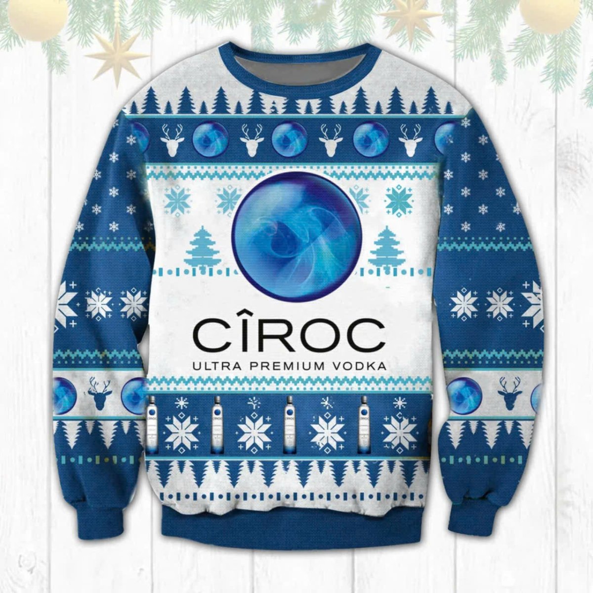 Ciroc Christmas Ugly Sweater - WeCustomit