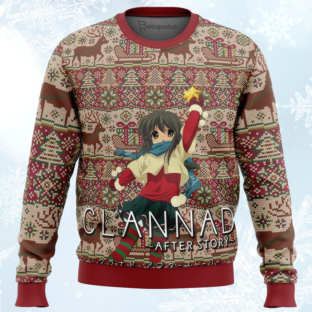 Clannad Alt Ugly Christmas Sweater For Men & Women Christmas Gift Sweater PT169 - WeCustomit