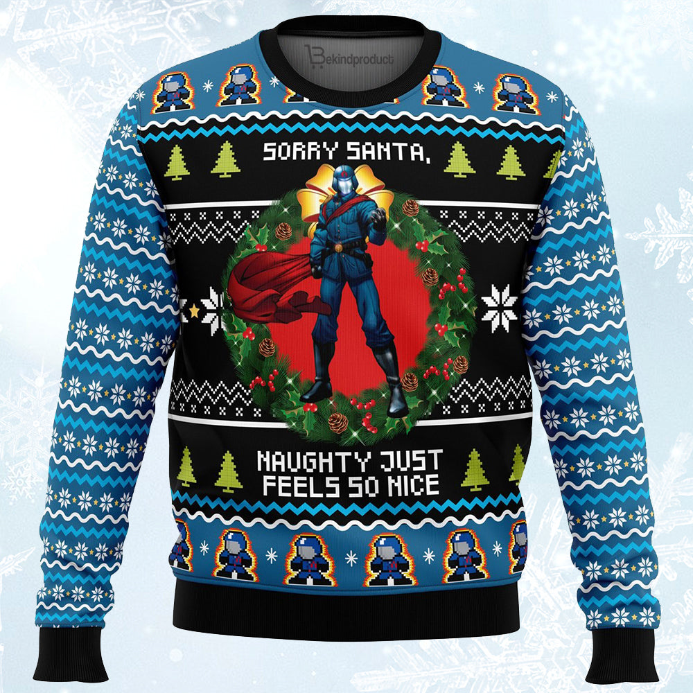 Cobra Commander Christmas Ugly Christmas Sweater For Men & Women Christmas Gift Sweater PT292 - WeCustomit