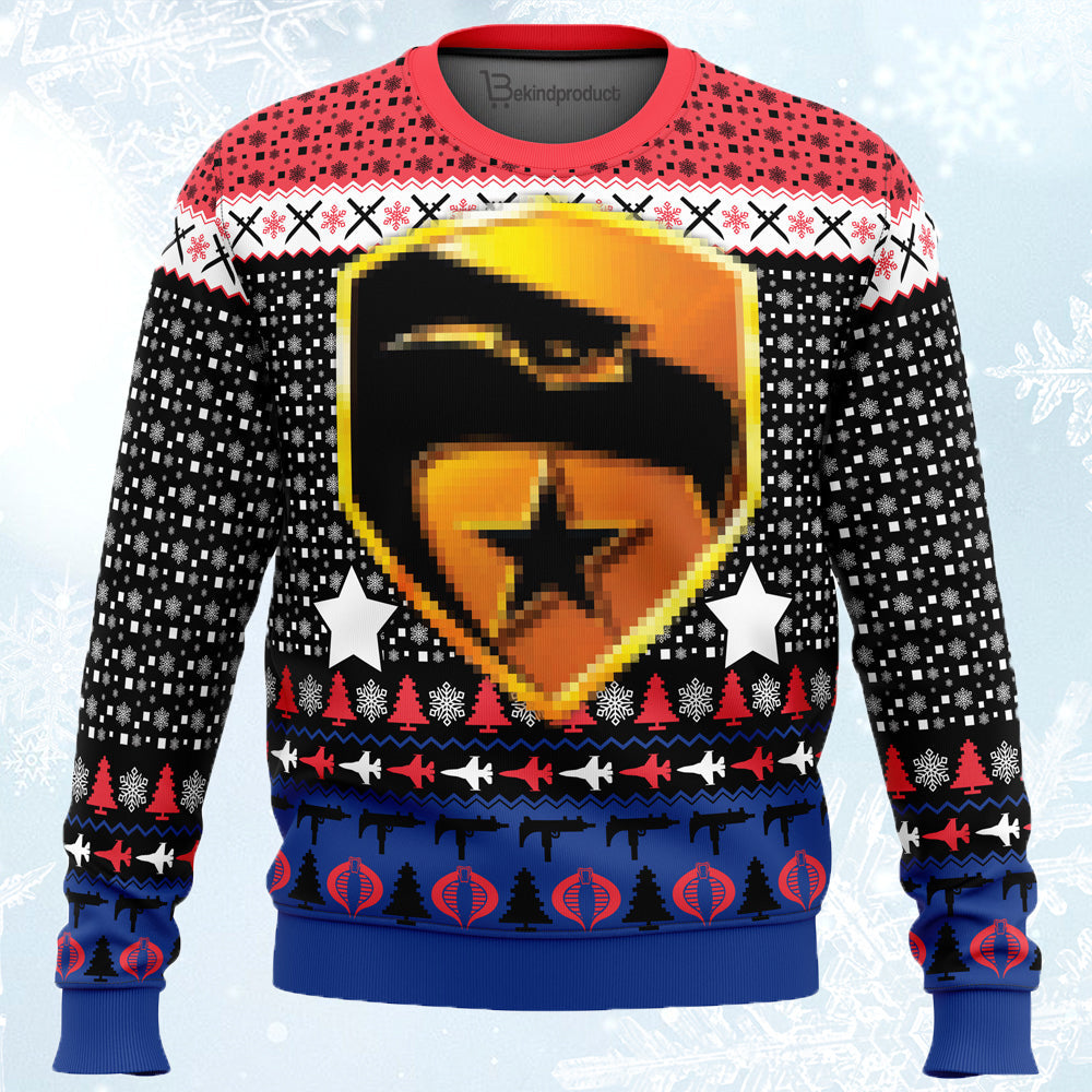 Cobra G.I. Joe Ugly Christmas Sweater For Men & Women Christmas Gift Sweater PT597 - WeCustomit