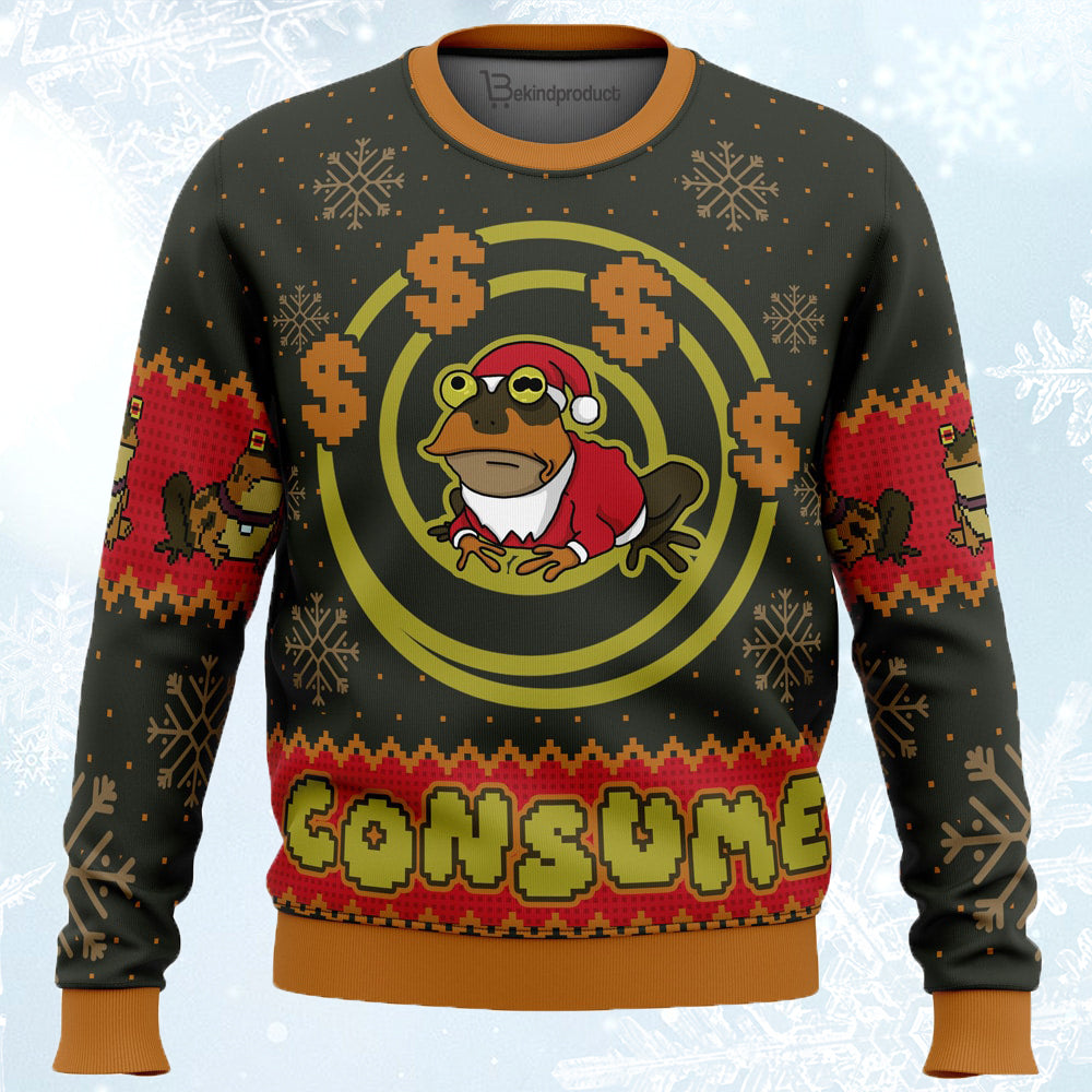Consume Futurama Ugly Christmas Sweater For Men & Women Christmas Gift Sweater BH517 - WeCustomit