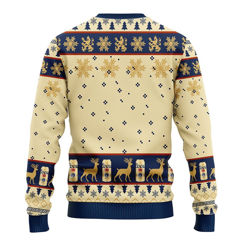Coors Banquet Christmas Ugly Sweater - WeCustomit