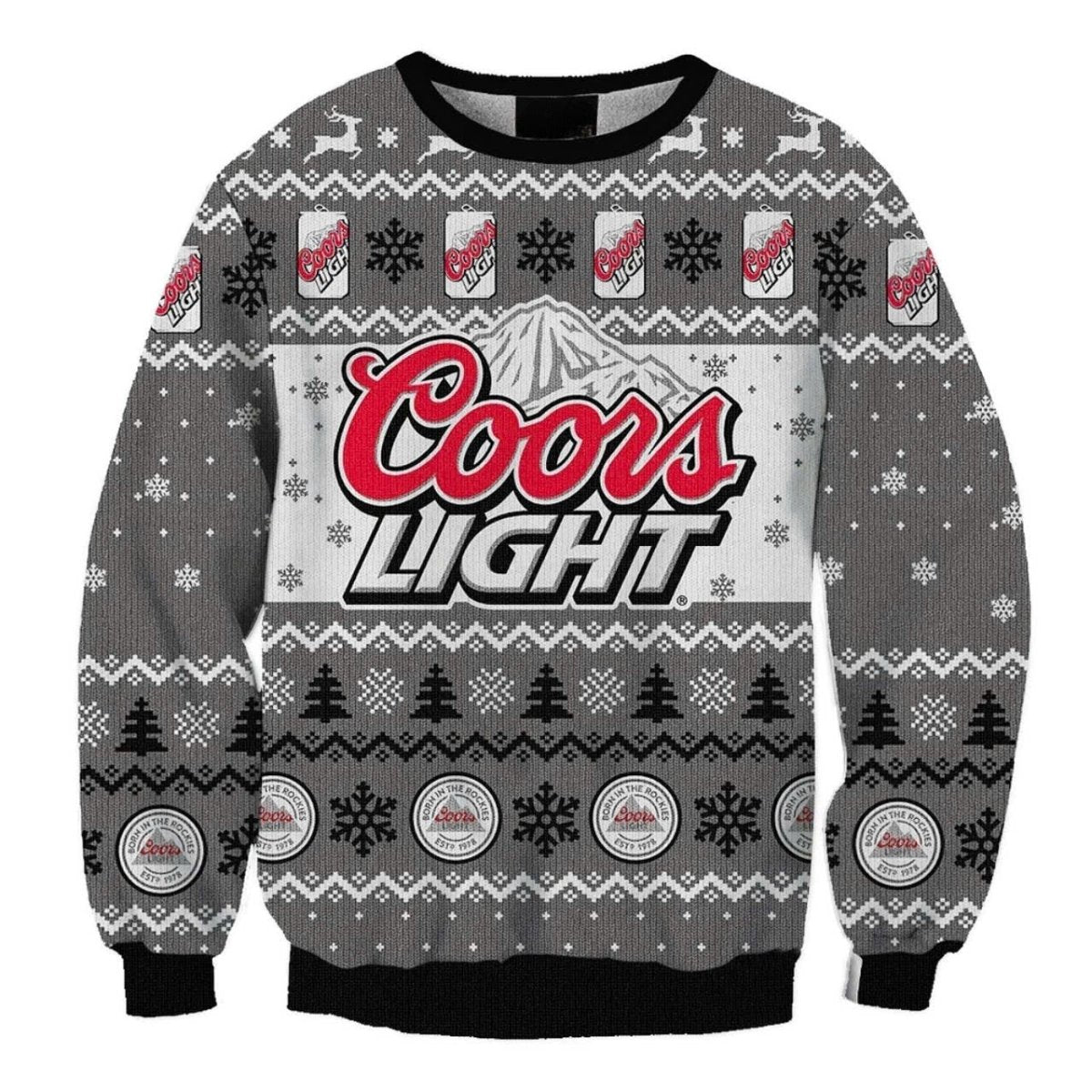 Coors Light Holiday Ugly Sweater - WeCustomit
