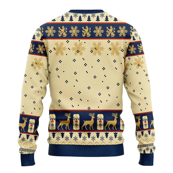 Coors Banquet Christmas Ugly Sweater - WeCustomit
