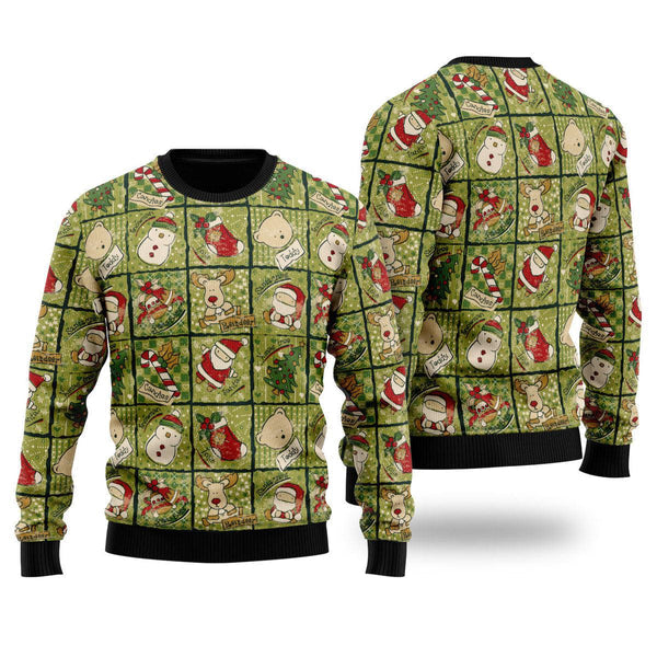 Cute Christmas Pattern Ugly Christmas Sweater For Men & Women Christmas Gift Sweater US1371 - WeCustomit