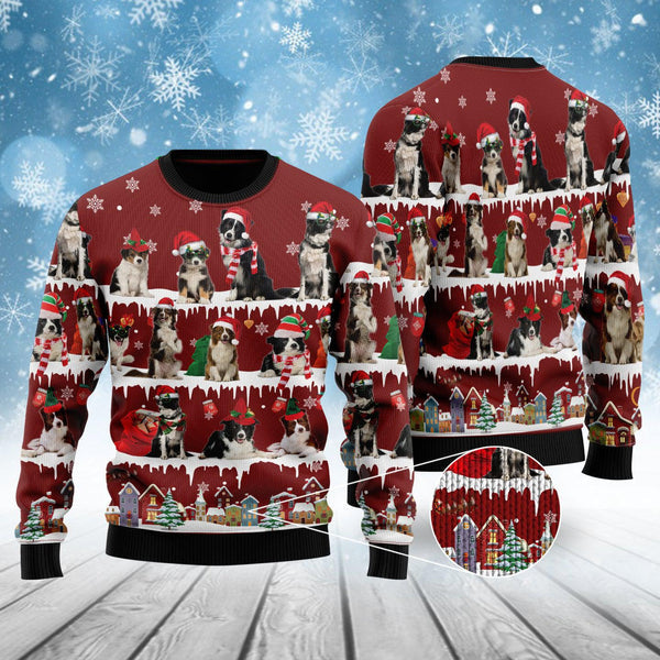 Cute Dogs Ugly Christmas Sweater For Men & Women Christmas Gift Sweater US1615 - WeCustomit