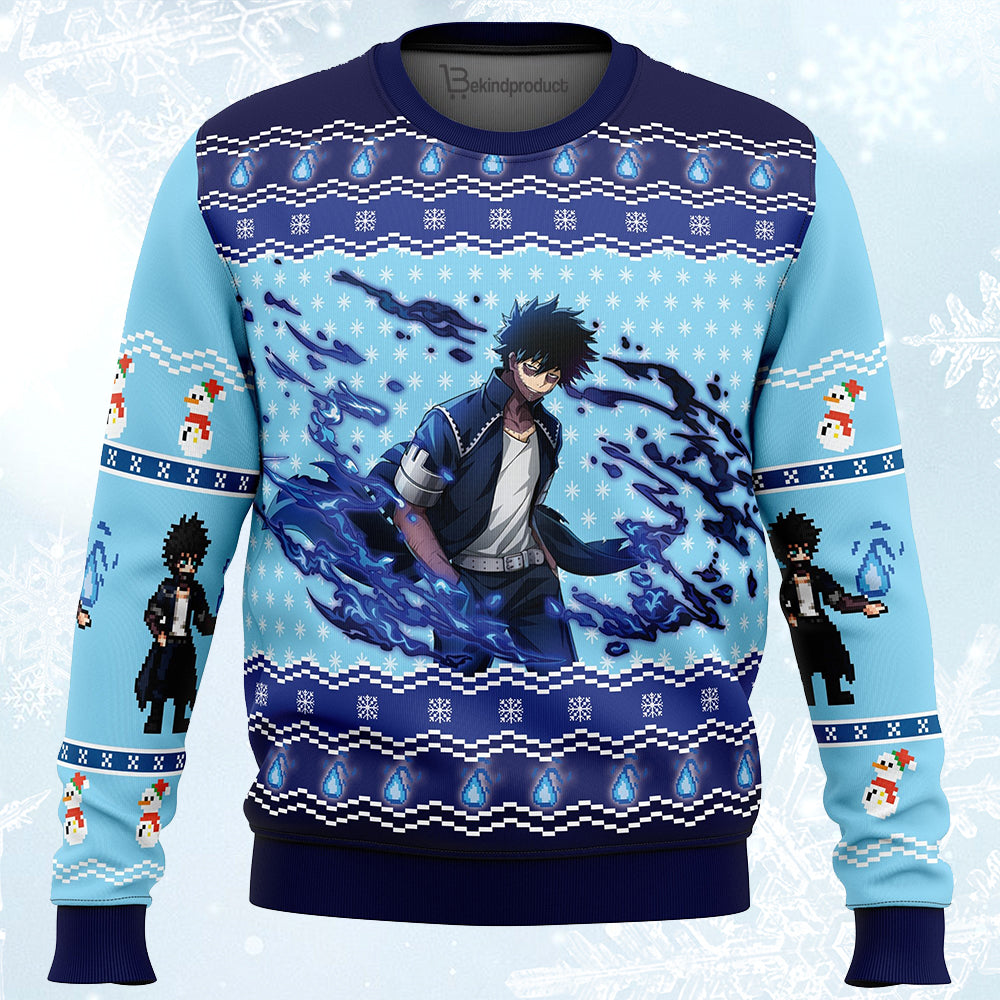 My Hero Academia Ugly Christmas Sweater For Men & Women Christmas Gift Sweater PT371 - WeCustomit