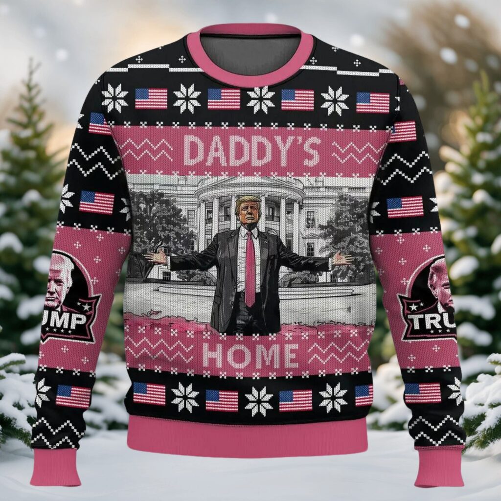 Daddy’s Home Trump Ugly Christmas Sweater DL001 - WeCustomit