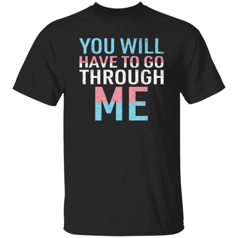 David Tennant You Will Have To Go Through Me Shirt - WeCustomit