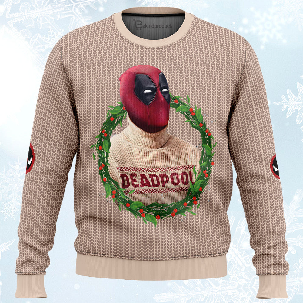Deadpool Ugly Christmas Sweater For Men & Women Christmas Gift Sweater PT447 - WeCustomit