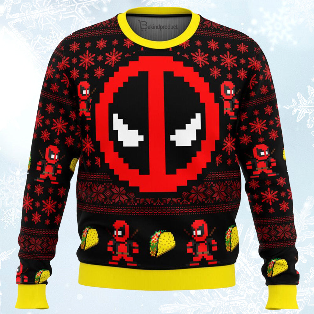 Dead.pool Ugly Christmas Sweater For Men & Women Christmas Gift Sweater BH433 - WeCustomit