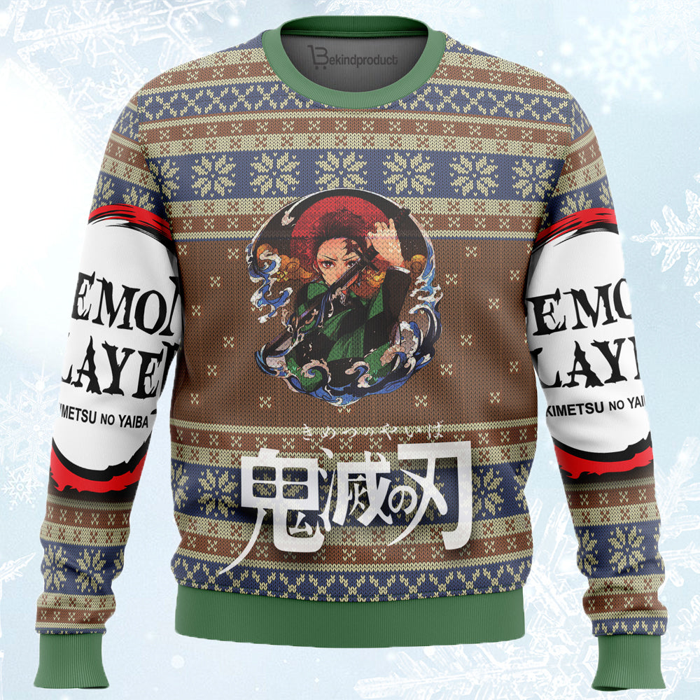 Demon Slayer Alt Ugly Christmas Sweater For Men & Women Christmas Gift Sweater PT559 - WeCustomit