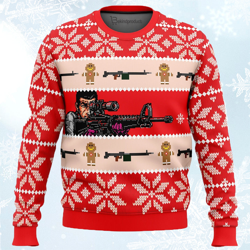 Duke Togo Golgo 13 Ugly Christmas Sweater For Men & Women Christmas Gift Sweater BH510 - WeCustomit