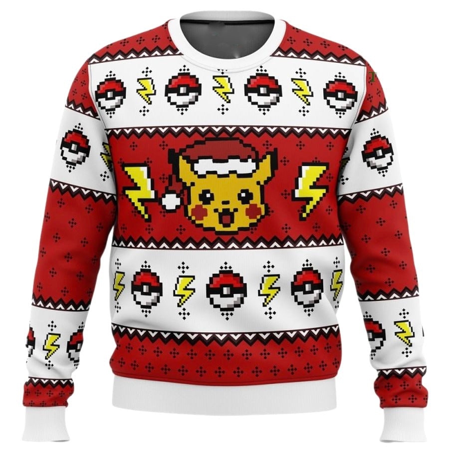Pokemon Christmas Holiday Ugly Christmas Sweater For Men & Women Christmas Gift Thanksgiving Sweater US4330 - WeCustomit