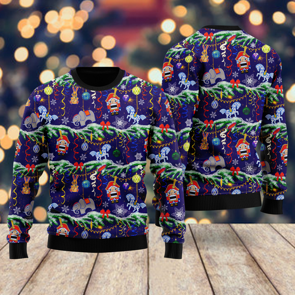 Fairy Nutcracker Christmas Toys Pattern Ugly Christmas Sweater For Men & Women Christmas Gift Sweater US1401 - WeCustomit