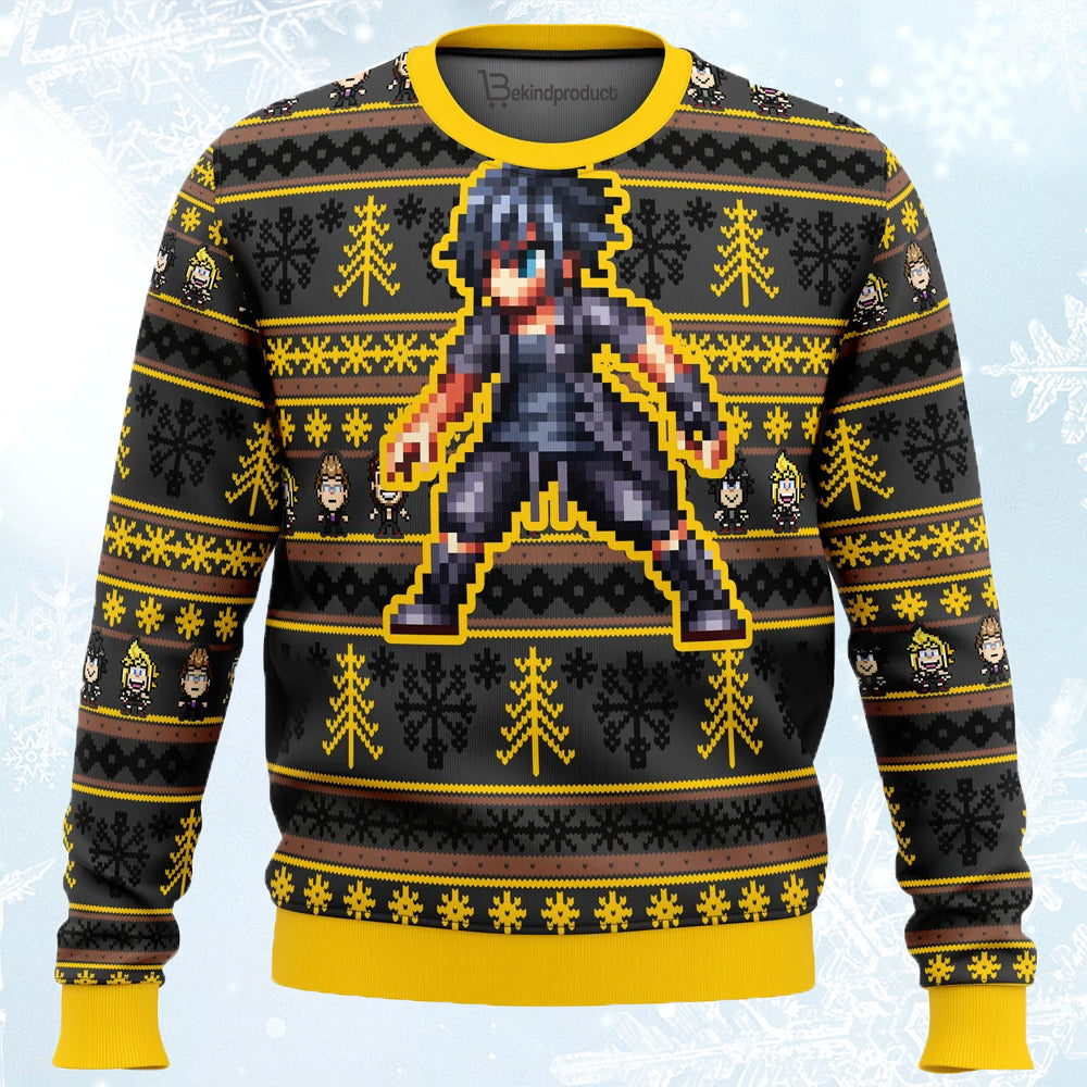 Final Fantasy Noctis Ugly Christmas Sweater For Men & Women Christmas Gift Sweater BH549 - WeCustomit