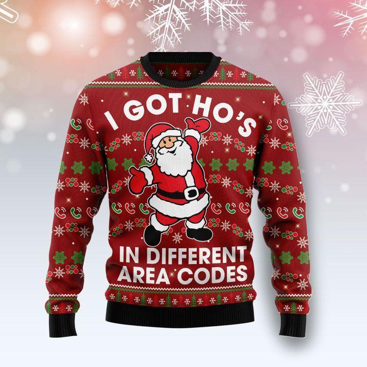 Funny Different Santa Ugly Christmas Sweater For Men & Women Christmas Gift Sweater US1264 - WeCustomit