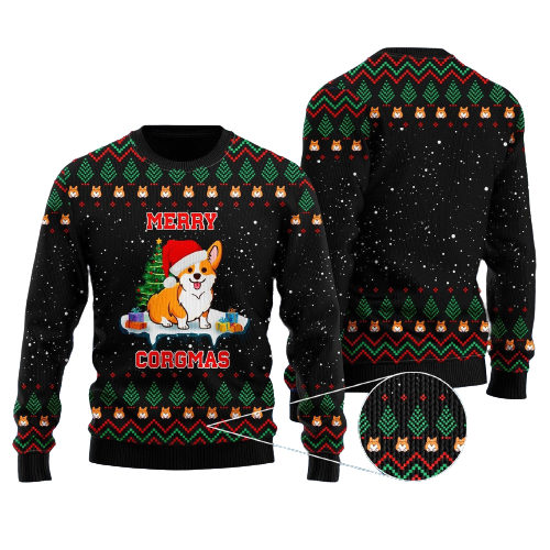 Funny Dog Ugly Christmas Sweater For Men & Women Christmas Gift Sweater US1321 - WeCustomit