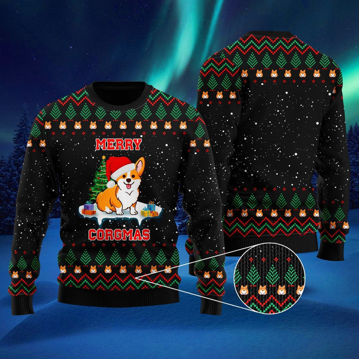 Funny Dog Ugly Christmas Sweater For Men & Women Christmas Gift Sweater US1321 - WeCustomit