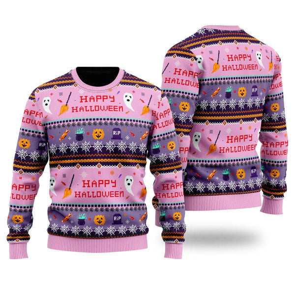 Funny Halloween Ugly Christmas Sweater For Men & Women Christmas Gift Sweater US1031 - WeCustomit
