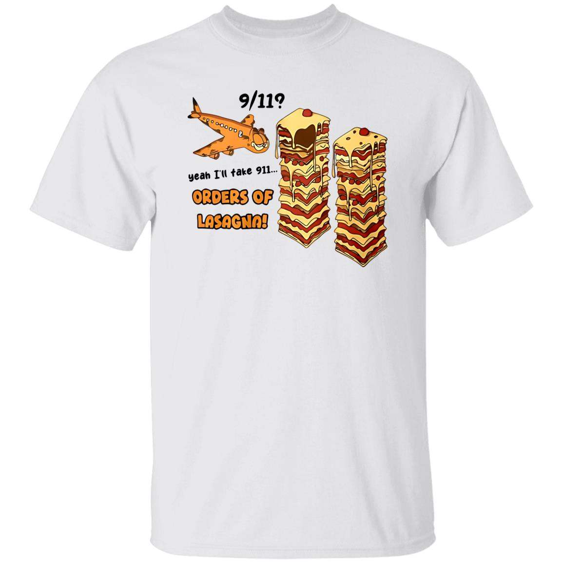 Garfield 9 11 Lasagna Shirt - WeCustomit