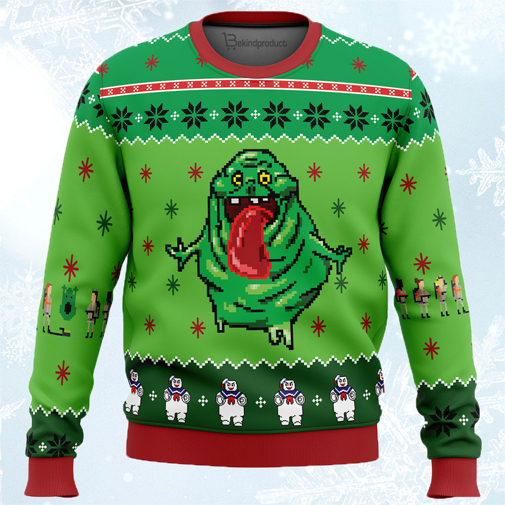 Ghostbusters Ugly Christmas Sweater For Men & Women Christmas Gift Sweater PT839 - WeCustomit