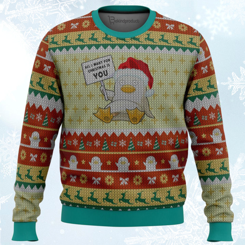 Gintama Cosmic Elizabeth Ugly Christmas Sweater For Men & Women Christmas Gift Sweater BH462 - WeCustomit