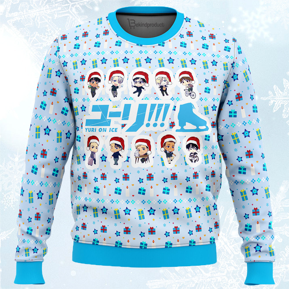 Gintoki and Sadaharu Ugly Christmas Sweater For Men & Women Christmas Gift Sweater PT454 - WeCustomit