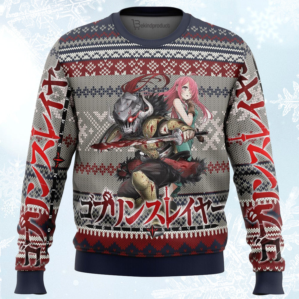 Goblin Slayer Alt Ugly Christmas Sweater For Men & Women Christmas Gift Sweater PT265 - WeCustomit