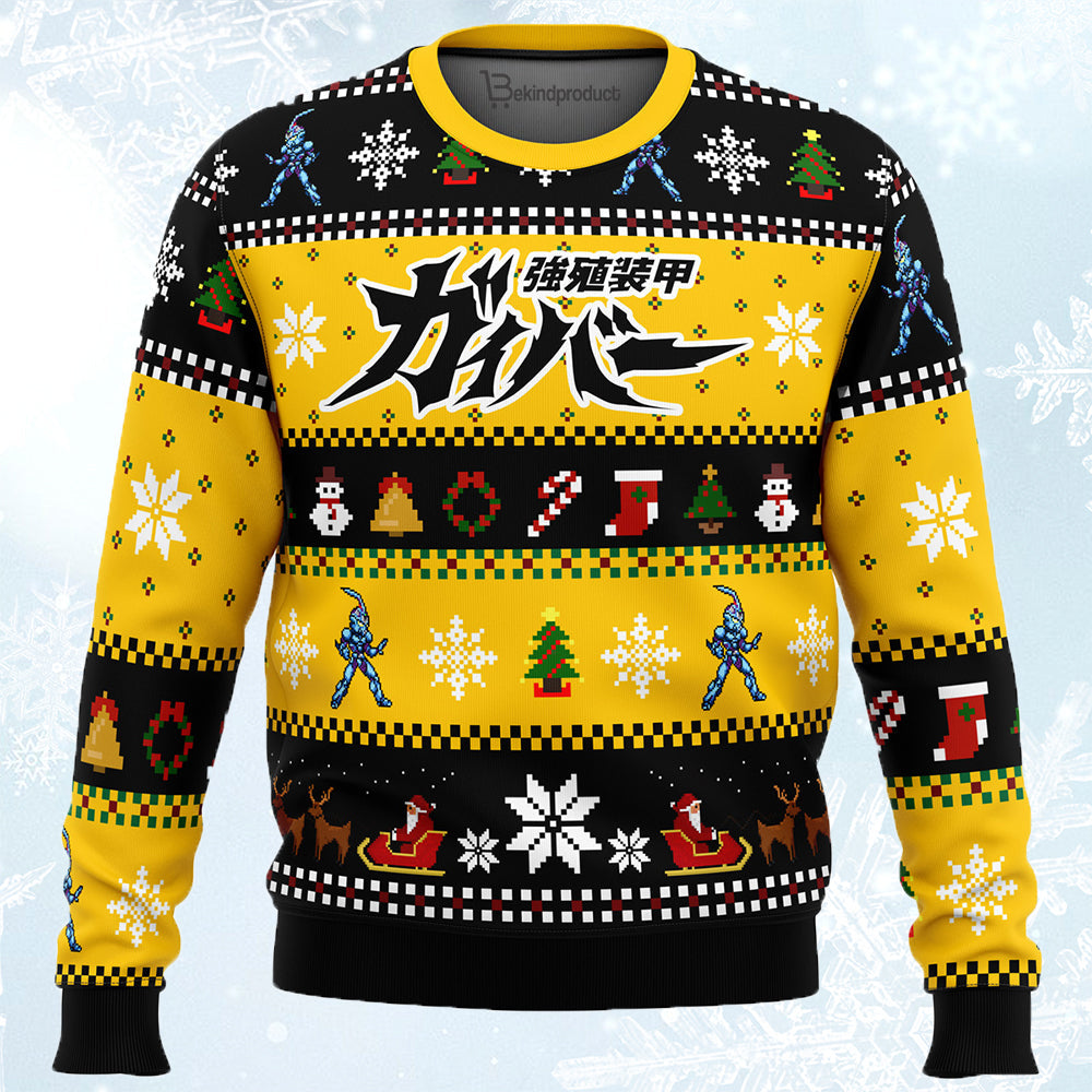 Guyver Happy Holidays Ugly Christmas Sweater For Men & Women Christmas Gift Sweater PT456 - WeCustomit