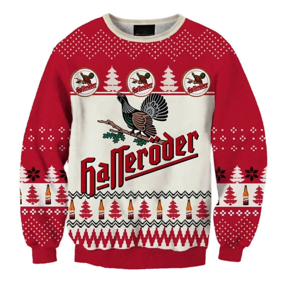 Hafferoder Holiday Ugly Sweater - WeCustomit