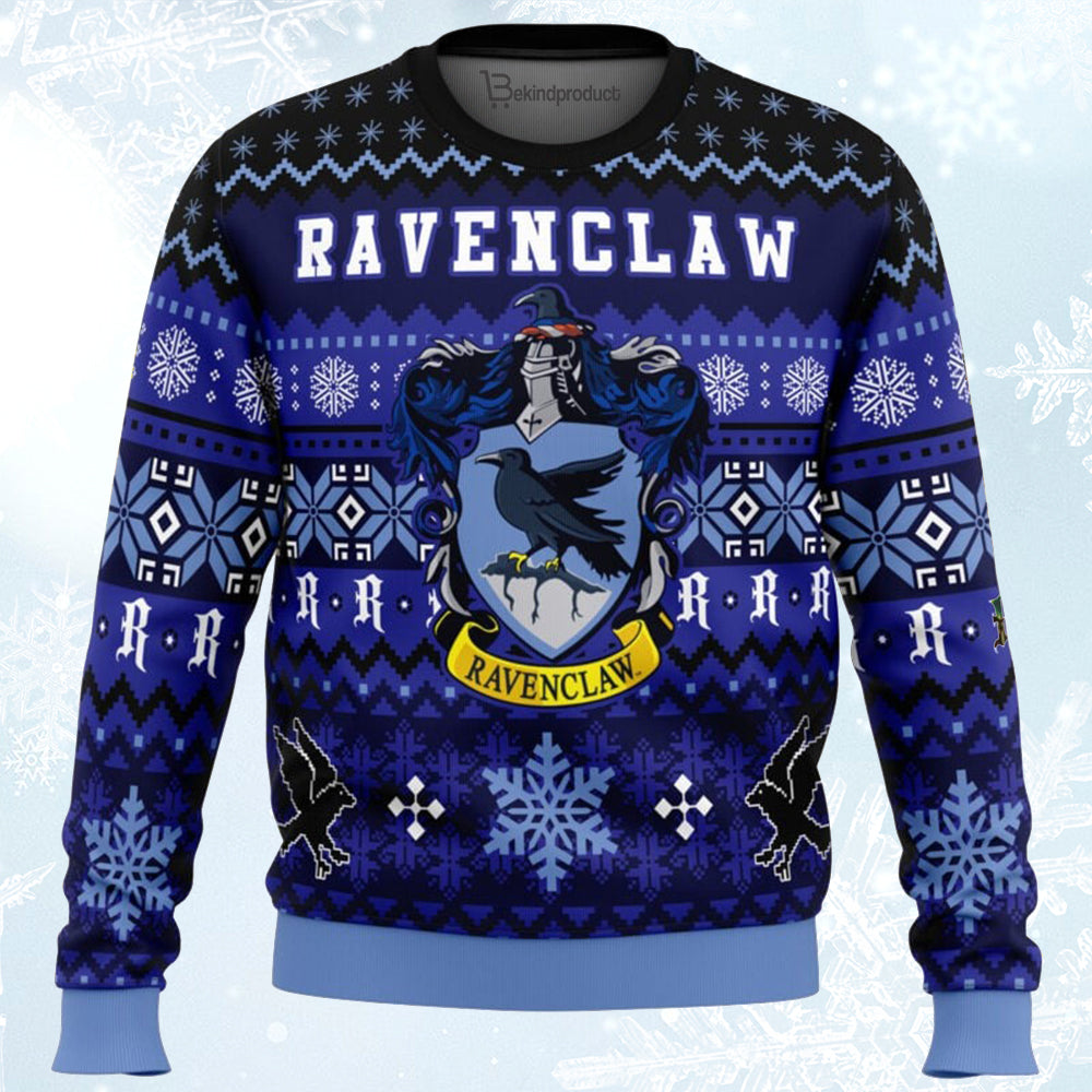 Harry Potter Ravenclaw House Ugly Christmas Sweater For Men & Women Christmas Gift Sweater BH101 - WeCustomit