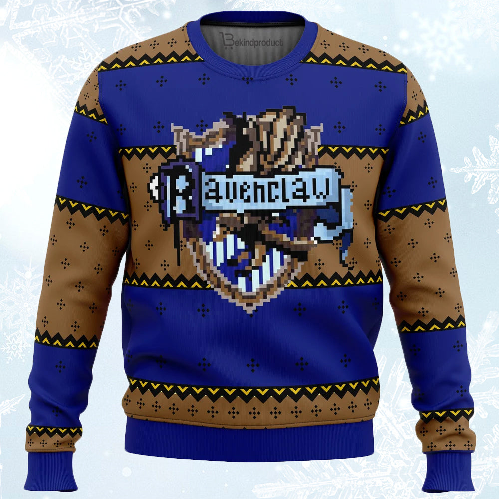 Harry Potter Ravenclaw Ugly Christmas Sweater For Men & Women Christmas Gift Sweater BH542 - WeCustomit