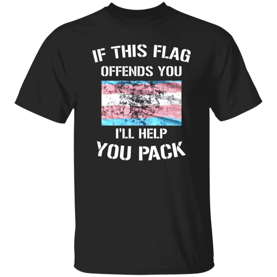 Hasan Piker If This Flag Offends You I’ll Help You Pack Shirt - WeCustomit