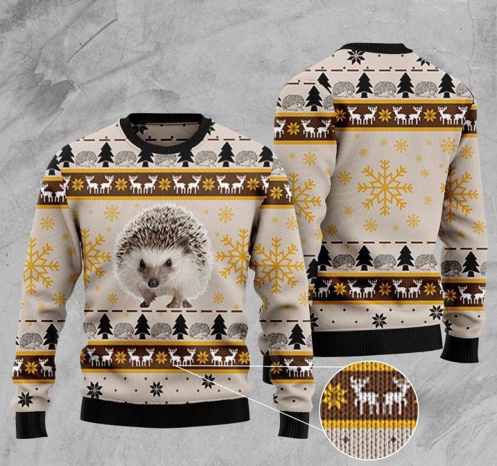 Hedgehog Ugly Christmas Sweater - WeCustomit