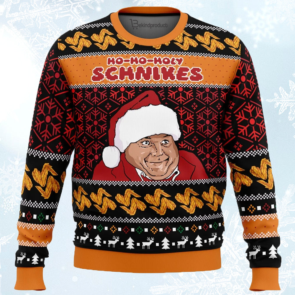 Ho Ho Holy Schnikes Tommy Boy Ugly Christmas Sweater For Men & Women Christmas Gift Sweater BH507 - WeCustomit