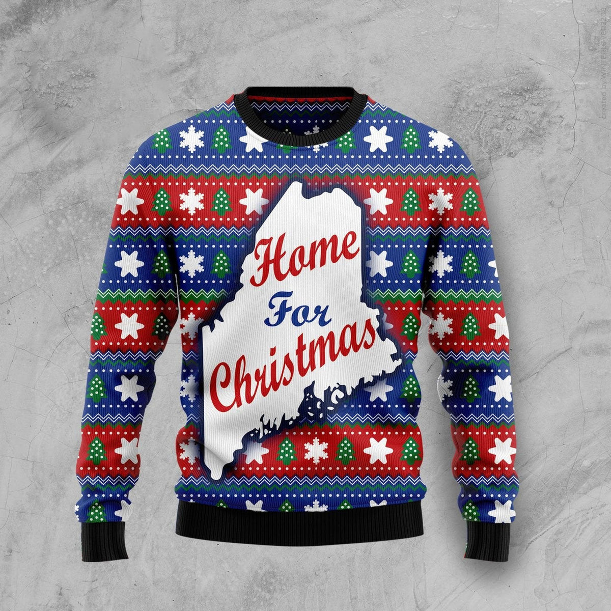 Home For Christmas Ugly Christmas Sweater For Men & Women Christmas Gift Sweater US1340 - WeCustomit