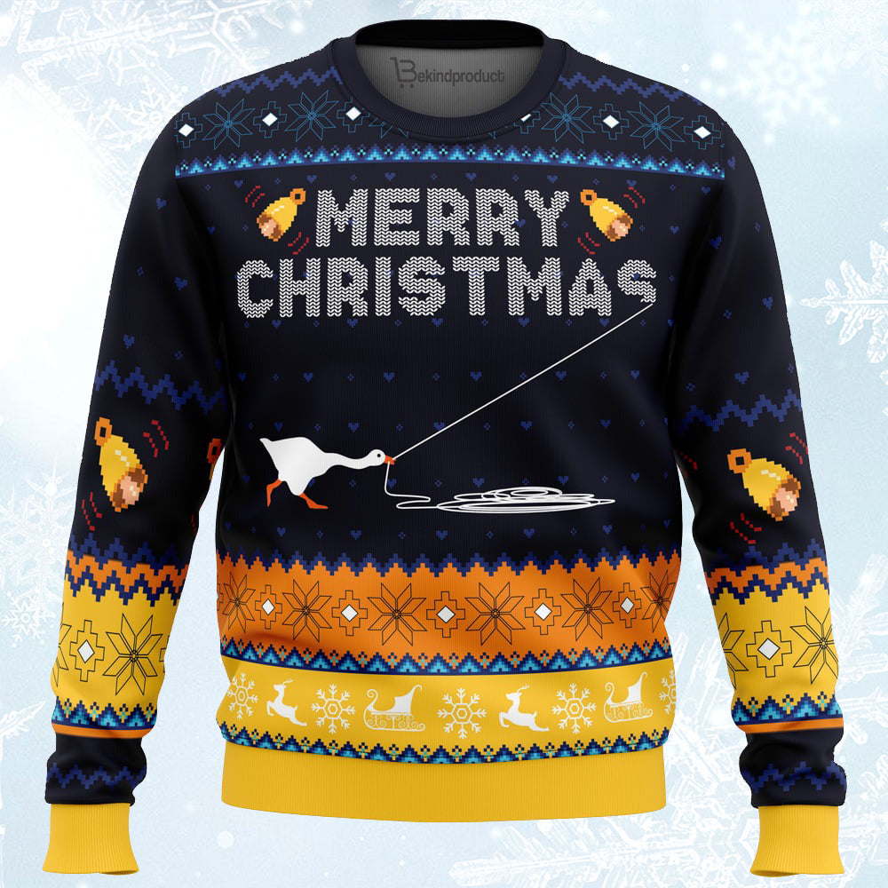 Honked Christmas Untitled Goose Ugly Christmas Sweater For Men & Women Christmas Gift Sweater PT217 - WeCustomit