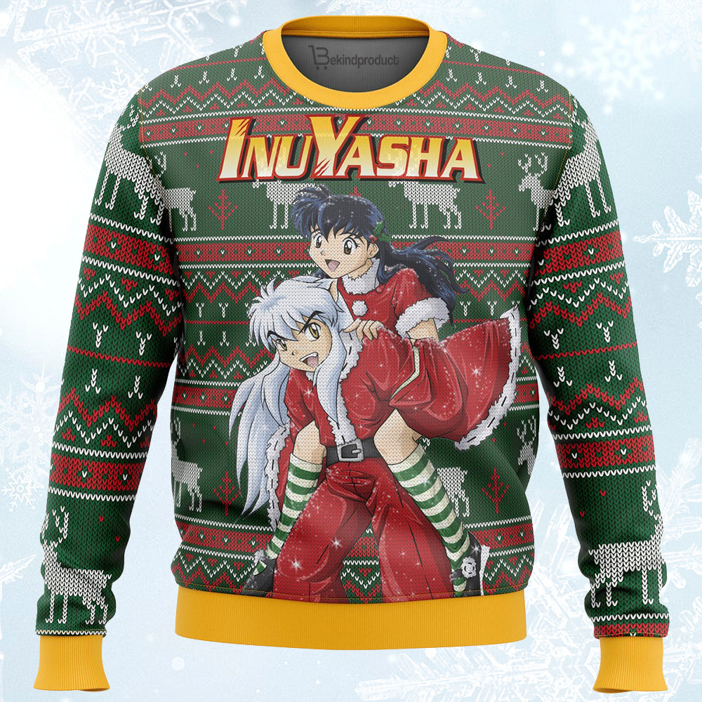 Inuyasha Alt Ugly Christmas Sweater For Men & Women Christmas Gift Sweater PT061 - WeCustomit