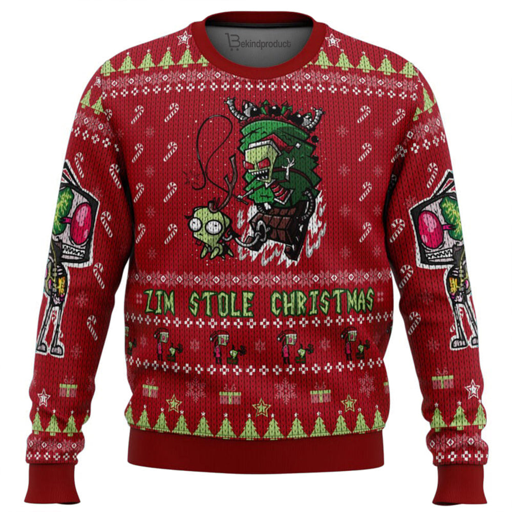 Invader Zim Doom Doom Doom Ugly Christmas Sweater For Men & Women Christmas Gift Sweater BH295 - WeCustomit