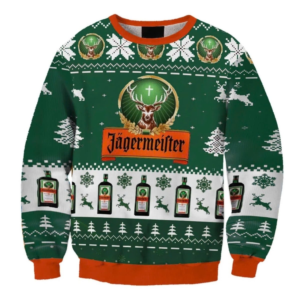 Jagermeister Christmas Ugly Sweater - WeCustomit