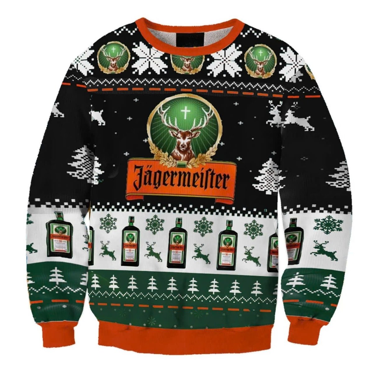 Jagermeister Christmas Ugly Sweater - WeCustomit