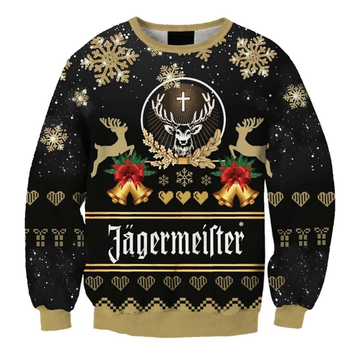 Jagermeister Jingle Bell Ugly Sweater - WeCustomit
