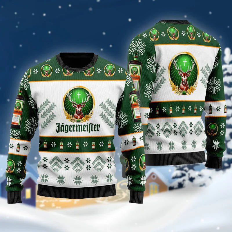 Jagermeister Xmas Ugly Sweater - WeCustomit