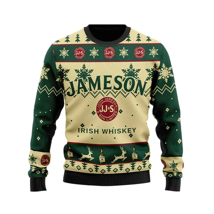 Jameson Irish Whiskey Ugly Sweater - WeCustomit