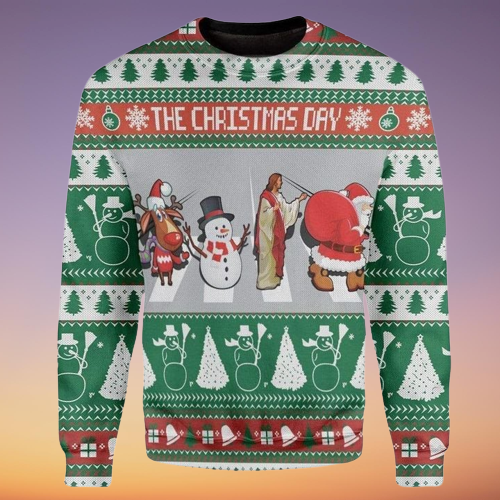 Jesus Santa Claus Ugly Christmas Sweater For Men & Women Christmas Gift Sweater US1256 - WeCustomit